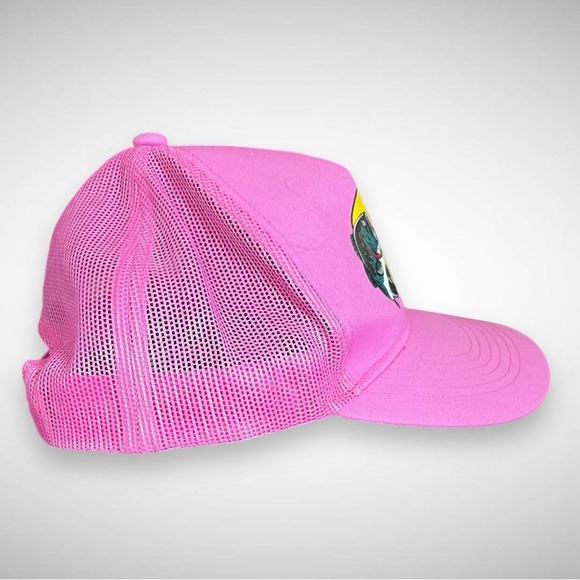 BASS PRO SHOP Pink Adjustable Trucker Hat One Size Fits Most | EUC - Picture 2 of 6
